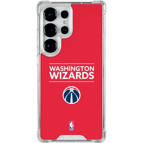 NBA Washington Wizards Standard - Red Galaxy S25 Ultra Clear Case